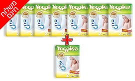 7+1 חבילות חיתולי Yoppies