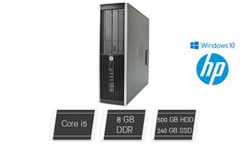 מחשב נייח HP עם מעבד i5