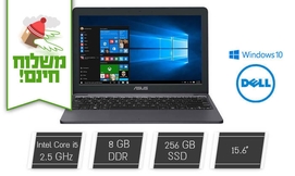נייד DELL עם מסך מגע