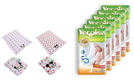 6 חבילות חיתולי yoppies ומתנה