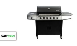 גריל גז 6 מבערים NEVADA CHEF