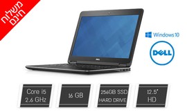נייד DELL עם מסך 12.5 אינץ'