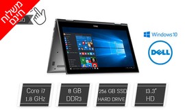 נייד DELL עם מסך מגע