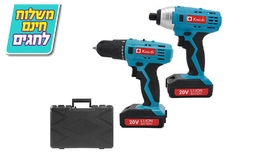 שתי מברגות חשמליות 20V Konishi