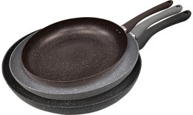 סט 3 מחבתות LA KITCHENETTE
