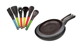 סט 3 מחבתות LA KITCHENETTE