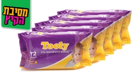מארז 24 חבילות מגבוני Tooly