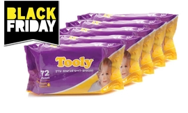 מארז 24 חבילות מגבוני Tooly