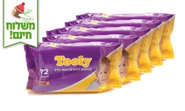 מארז 24 חבילות מגבוני Tooly