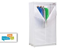 ארון אחסון ליחיד עם כיסוי בד
