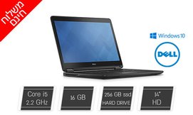 נייד DELL עם מסך 14 אינץ'