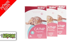 3 אריזות קטניפ לחתולים Bioline
