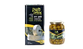 שמן זית 5 ל' וזיתים