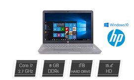 מחשב נייד HP עם מסך