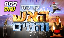 כרטיס לקרקס האש והמים
