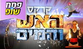 כרטיס לקרקס האש והמים