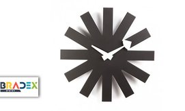 שעון קיר חצים Asterisk