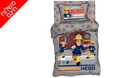 סט מצעים לילדים סמי הכבאי HERO