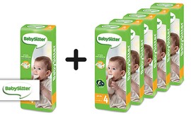 5 חבילות חיתולי Babysitter