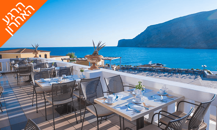 6 הרגע האחרון: חופשת הכול כלול בכרתים במלון 5* עם פארק מים