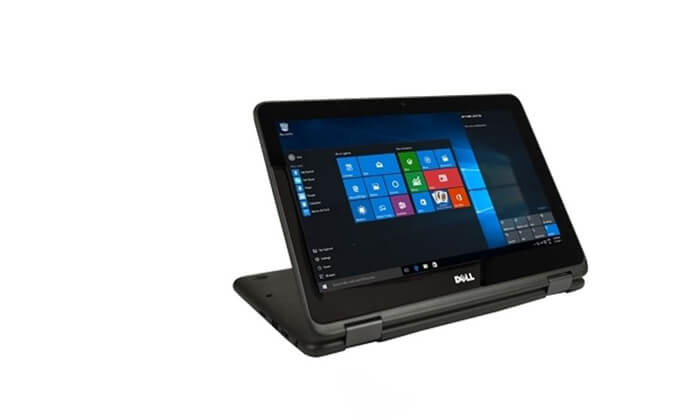 4 מחשב נייד דל DELL עם מסך מגע 11.6 אינץ'