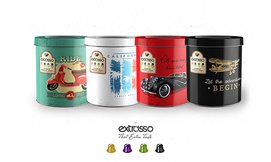 50 קפסולות Extrasso באריזת פח