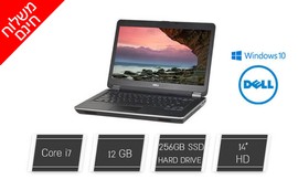 נייד DELL עם מסך 14 אינץ'