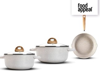 סט 2 סירים ומחבת Food Appeal
