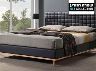 מיטה זוגית מרופדת דגם טורנדו