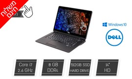 נייד DELL עם מסך מגע 14 אינץ'