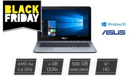 לפטופ ASUS עם מסך 14 אינץ'