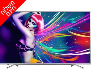 טלוויזיה חכמה ''65 HISENSE 4K