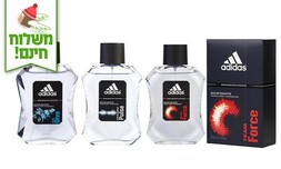 מארז 3 בשמים לגבר adidas