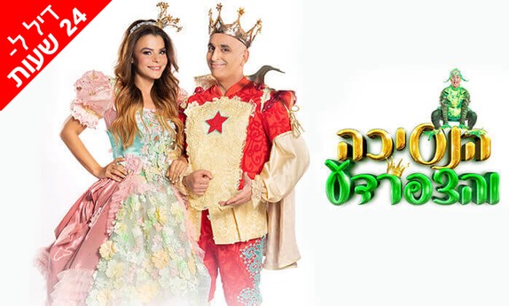 כרטיס להצגה הנסיכה והצפרדע