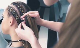 תסרוקת אומנותית לילדות