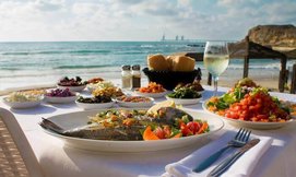 ארוחה זוגית ב'בני הדייג'