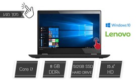 מחשב נייד LENOVO מסך מגע