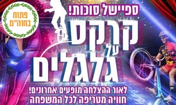 כרטיס למופע קרקס על גלגלים