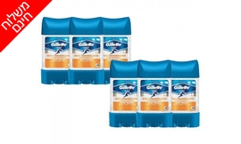 6 יחידות דאודורנט Gillette