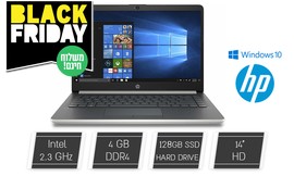 מחשב נייד HP עם מסך 14 אינץ'