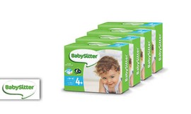 4 חבילות חיתולי Babysitter