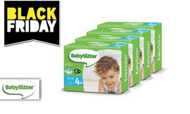4 חבילות חיתולי Babysitter
