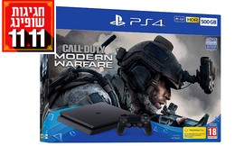 קונסולת Playstation 4 עם משחק