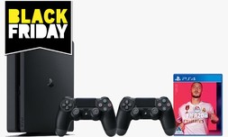 קונסולת משחק PS 4 עם משחק