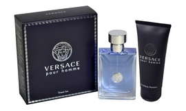 סט לגבר של בושם ושמפו Versace