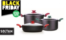 סט סירים 6 חלקים Soltam
