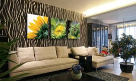 שעון קיר Sunflower