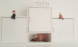 כוורת תלייה מעץ מלא Highwood