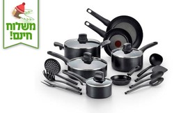 סט סירים ומחבתות 18חלקים Tefal