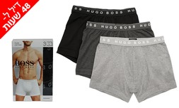 3 תחתוני בוקסר לגבר HUGO BOSS